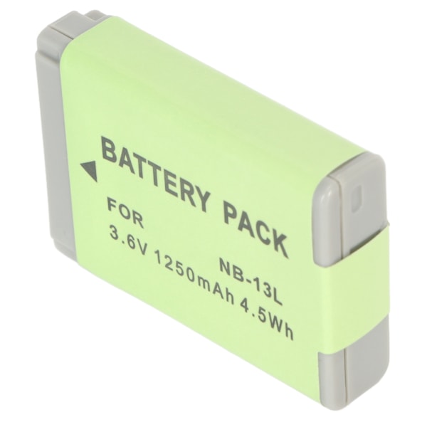 NB 13L Litiumjonbatteri 3.6V 1250mAh Ersättning för G7X2 G7X3 G5X G9X SX720HS SX730 G1 Mark Ⅱ Mark2 MarkⅢ Kamera