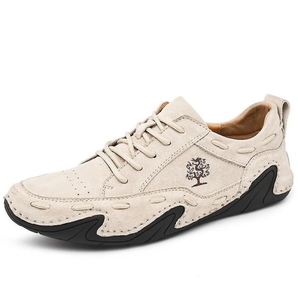 Sommarskor för män Sneakers ( set 1) 97-Beige 7