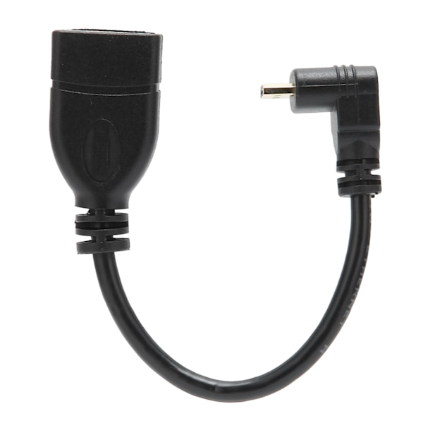 HD Multimedia Interface till Mini HD Multimedia Interface Kabel 90 Grader för Ljud Dator