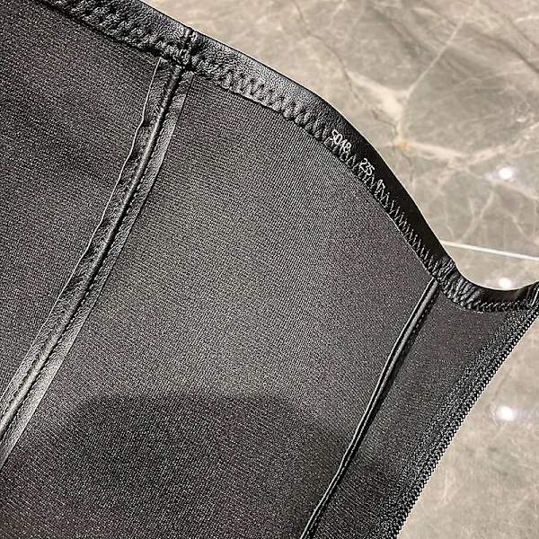 Vintermode kvinnor lår hög långa platt stövlar Black 1 6