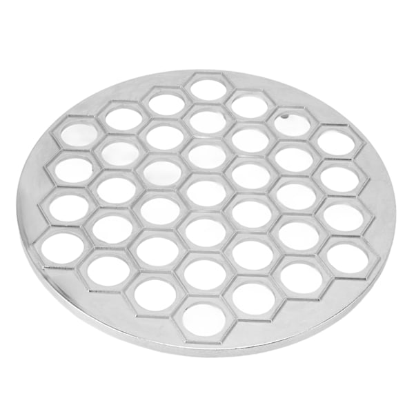 Rysk Ravioli Maker Degknyten Form Aluminiumlegering Pelmeni Maker Form Pelmeni Kött Degknyten Maker 37 Hål Silver