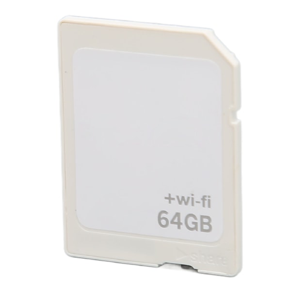 WiFi Lagringskort Klass10 Stor Kapacitet Trådlöst SDHC WiFi Flashminneskort för Kamera 64GB