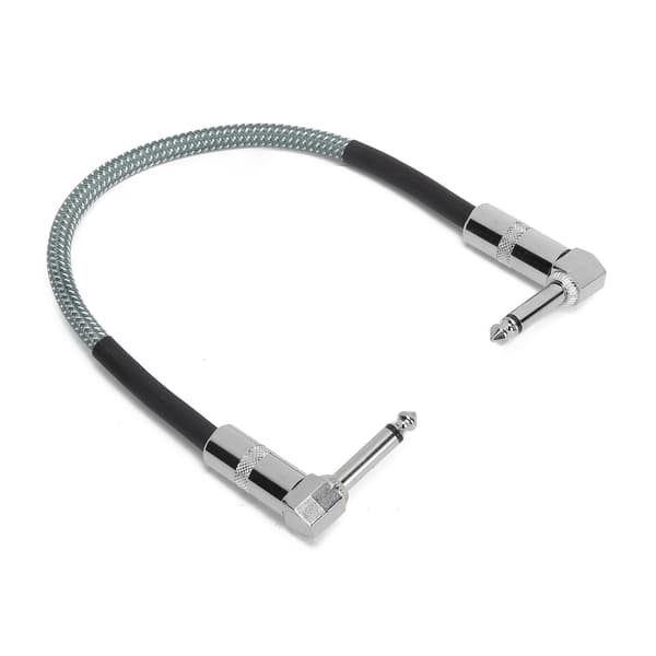 JORINDO JD6228 6,35MM Hane till Hane Ljud Gitarrkabel för Elektrisk Gitarr Effektpedal Basmixer 15CM