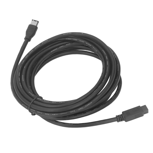 IEEE 1394 Firewire-kabel 800 Mbps 4,5 m lång Plug and Play Hane till Hane ROSH Standard 9-Pin till 6-Pin Firewire-kabel