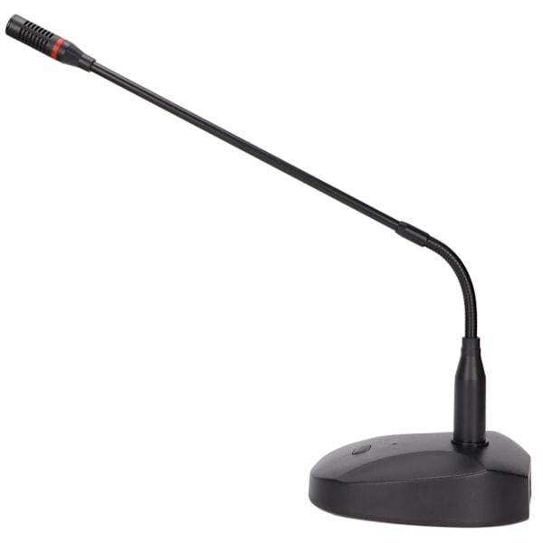 Svanhalsmikrofon Svart USB-driven Mikrofon för Konferenssändning Inspelning Datorspel