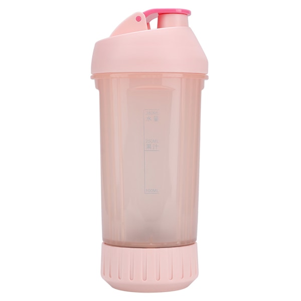 Högkvalitativ Mini Portabel Manuell Juicekopp Omrörare Blender Fruktjuice Mixer (Rosa)