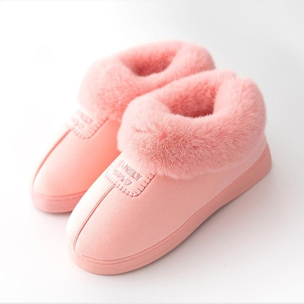 Fuskpäls Vinter Varma Halkfria Skor pink 6.5