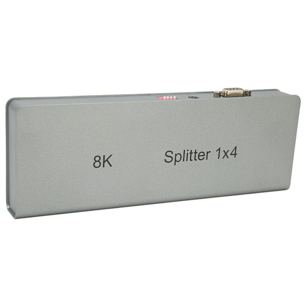 HD Multimedia Interface 2.1 Switch 1 ingång 4 utgångar Hög Hastighet 40Gbps 8K HD Multimedia Interface Splitter 100?240V EU-kontakt