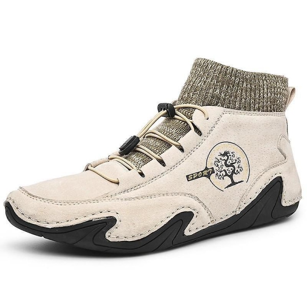 Sommarskor för män Sneakers ( set 2) 98-Beige 10.5