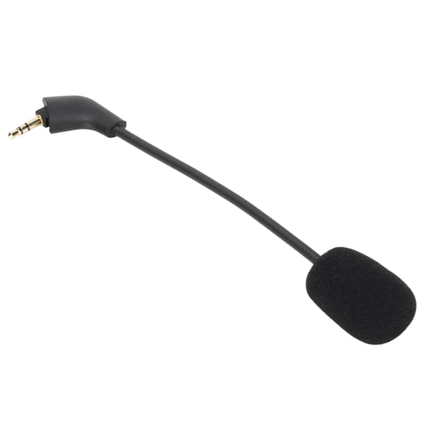 3,5 mm Mikrofon Brusreducering Ersättnings Gamingmikrofon för Hyperx Cloud II Hurricane Tomahawk