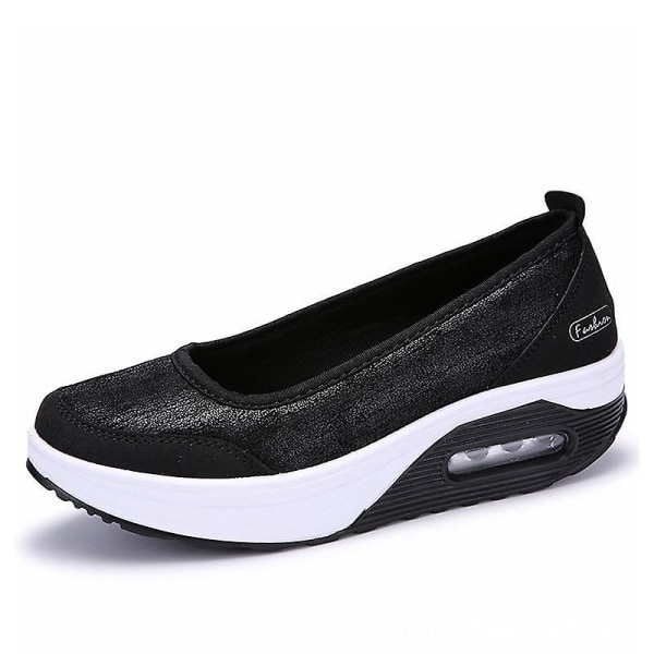 Damsneakers, Flats Loafers 26black 9.5