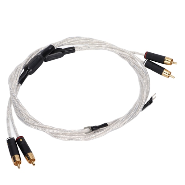 Xangsane XS?0608 Audiofila RCA-kabel LP 2RCA Hane till 2RCA Hane Stereo Audio Aux-kabel för Musikälskare 1.5M