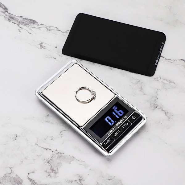 500g/0,1g Portabel Digital Våg Elektronisk Fickvåg för Hemanvändning