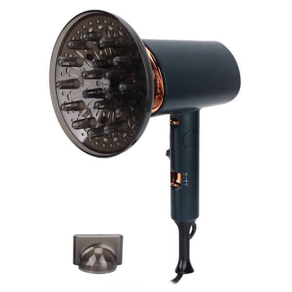 Hårfön Vikbar Design Snabb Torkning Kraftfullt Luftflöde Intelligent Kontroll Ergonomisk Portabel EU-kontakt 220V 1800W