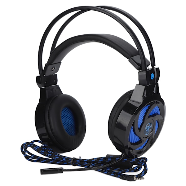 SY855MV Trådbunden Spelheadset Brusreducerande Öronmuffar med Mikrofon Volymkontroll för PS4 PC Laptop