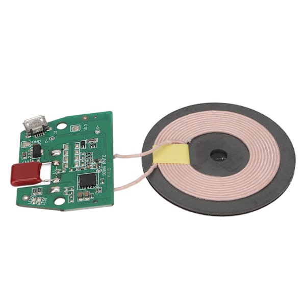 Trådlös Laddningsmodul QI Standard Snabbladdning Micro USB-Port Spole DIY Trådlös Laddare PCBA Kretskort
