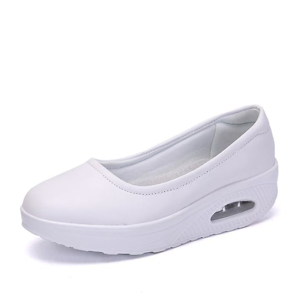 Damsneakers, Flats Loafers 25white 9