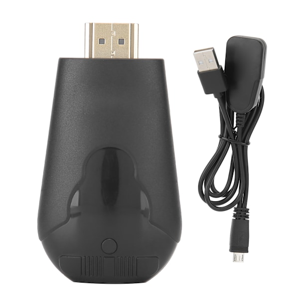 K4 Trådlös WiFi Display Dongle Mottagare 1080P HDMI Spegelskärm för Smartphones