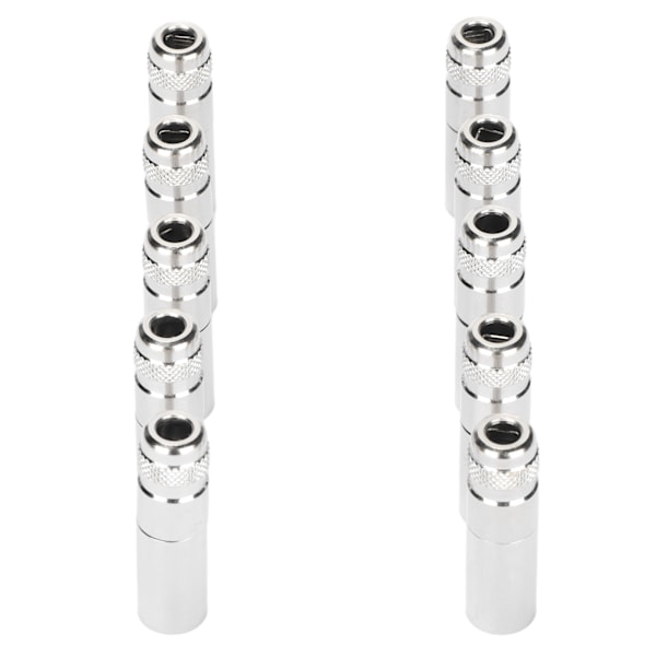 10 st 3-Pin XLR Hane Kontakt Professionell XLR Hane Mikrofonkontakt för Mixer Mikrofon Förstärkare Equalizer