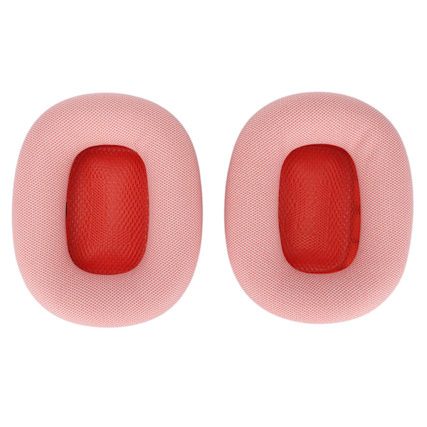 Ersättningsöronkuddar för hörlurar, mjuka öronmuffar i proteinläder med minnesskum för Airpod MAX Hörlurar Rosa