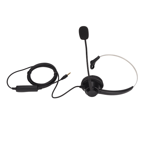 H360?3.5MV 3,5 mm kontorsheadset, monofoniskt, för callcenter, med stöd för volymkontroll och mikrofonavstängning