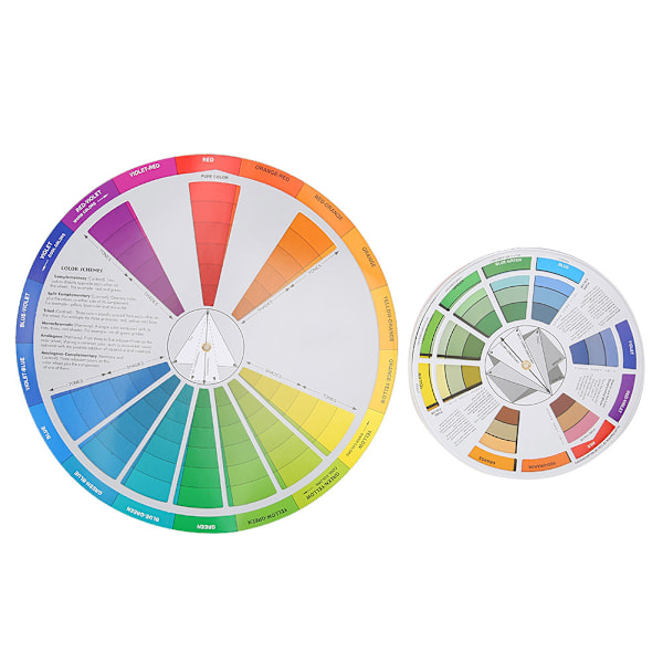 2st Tatueringsfärg Hjul Pigment Blandningsguide Tillbehör