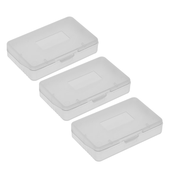 10 st Transparent Dammskyddande Patron Spelfodral för Nintendo Game Boy Advance GBA