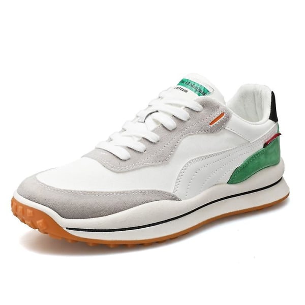 Golfsko, Andas Mesh Walking Sports Sneakers white 9.5