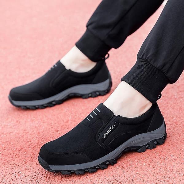 Höst Vinter - Utomhus Promenad, Jogging Sneakers, Skor Dark Grey 44