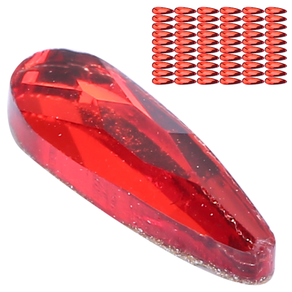 60 st Nagelstrass Droppe Glitter Kristall DIY Tillbehör Glänsande Manikyrverktyg618