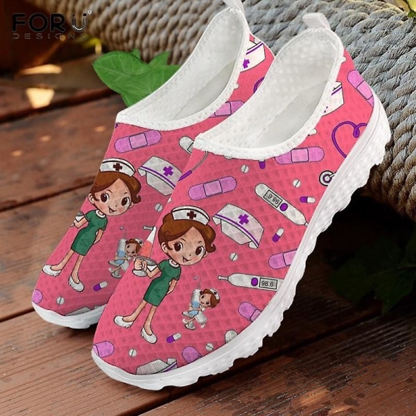 Slip-on Mesh Arbetsskor för Kvinnor 38 / R