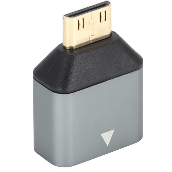 Mini HD Multimedia Interface Adapter Mini Hane till Hona Aluminiumlegering 4K HD Adapter