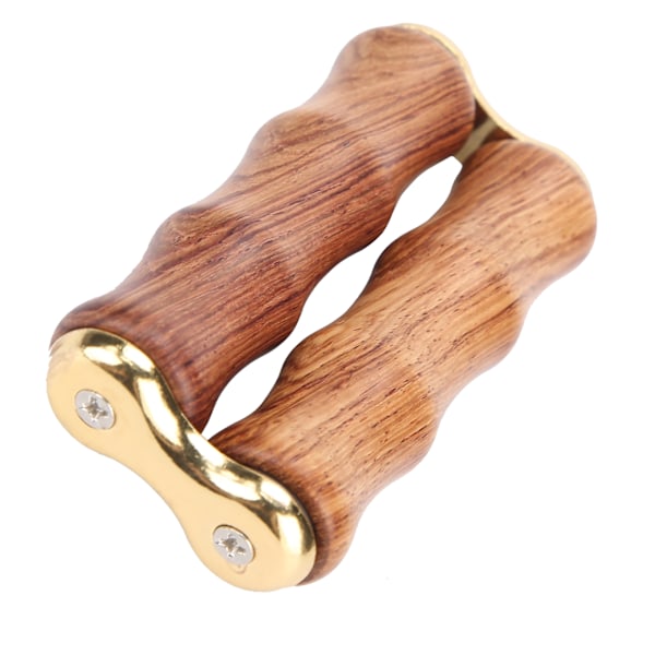 Handmassage Roller i Trä Dekompression Fingerled Palm Kontorsmassage
