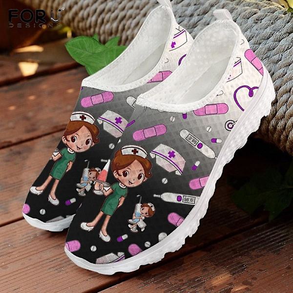 Slip-on Mesh Arbetsskor för Kvinnor 44 / P