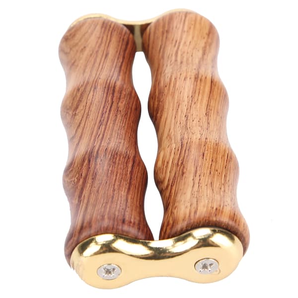 Handmassage Roller i Trä Dekompression Fingerled Palm Kontorsmassage