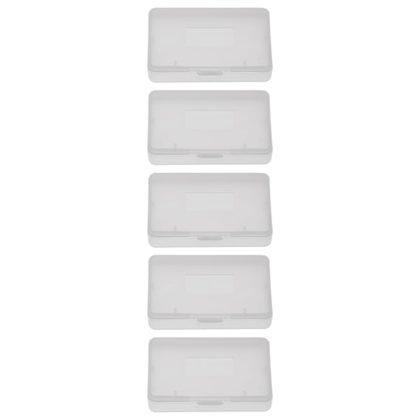 10 st Transparent Dammskyddande Patron Spelfodral för Nintendo Game Boy Advance GBA
