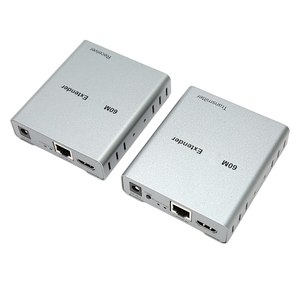 HD Multimedia Interface KVM USB-förlängare över Cat5e/6 1080P HD Videoförlängare för mus- och tangentbordskontroll 100–240 V AU-kontakt