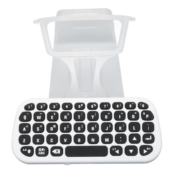 Trådlöst tangentbord för PS5, bärbart mini-spelkontrolltangentbord, trådlöst Bluetooth 3.0-tangentbord
