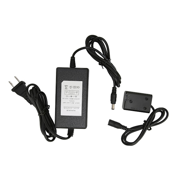 FW50 DC-koppling AC-strömadapter-kit för Sony A7 A7r2 A7m2 A7S2 A6300 A6000 A5000 A5100 100?240V US-kontakt