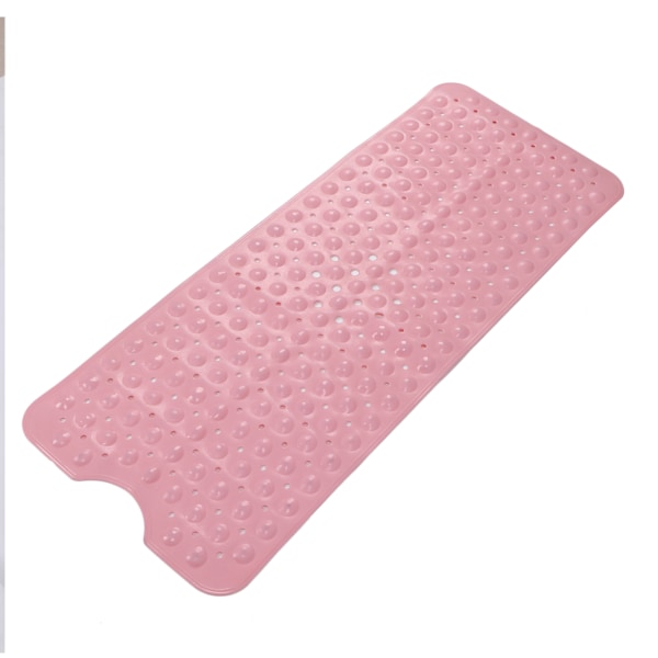 Badrumsmatta PVC Säker Halkskydd Maskintvättbar Dusch med Sugkoppar för Skönhetssalong Badrum Spa