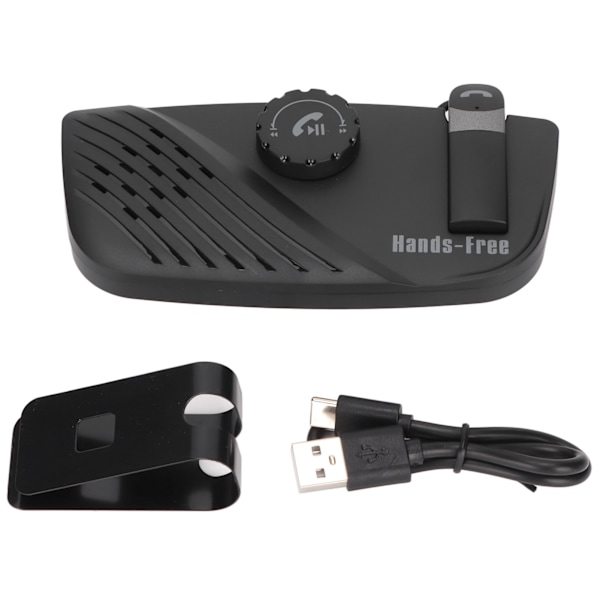 Bilhögtalare Bluetooth Brusreducerande Multipunkt Handsfree Högtalarsats med Hörlurar för Solskydd