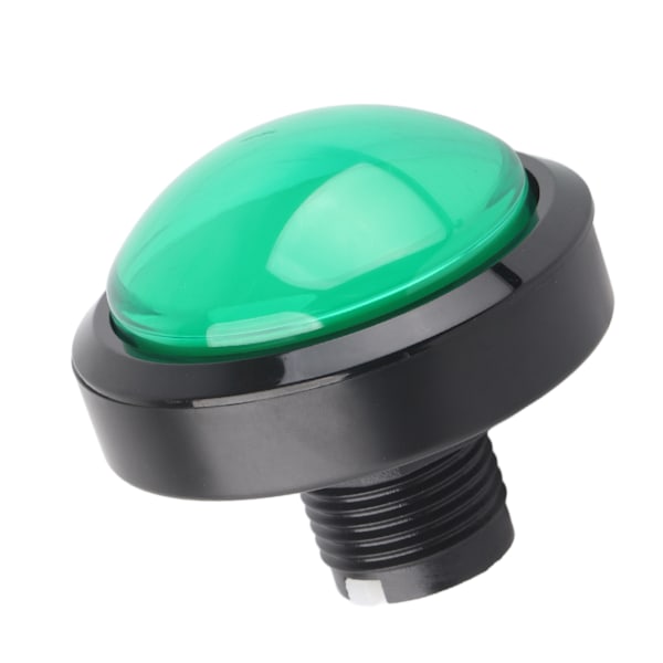 60mm Stor Konvex Knapp 2?Fotswitch-knapp med LED-lampa för Kranmaskin Spelkonsol Röd