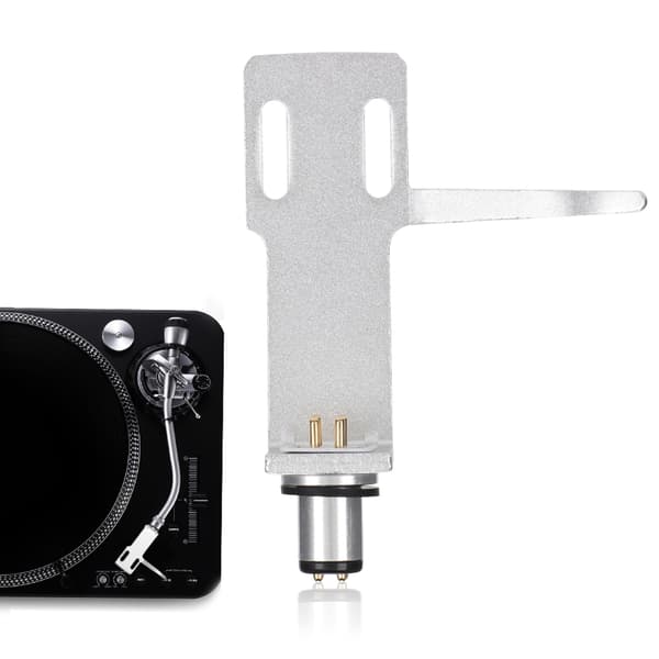 Skivspelare Pickup Headshell High-end Phono Pickup Headshell Skivspelarkit Silver