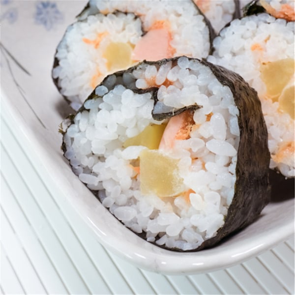 Non-stick Sushi Roller Maker PP Plast Rullmatta Picknick Lunch Verktyg Tvättbar Återanvändbar