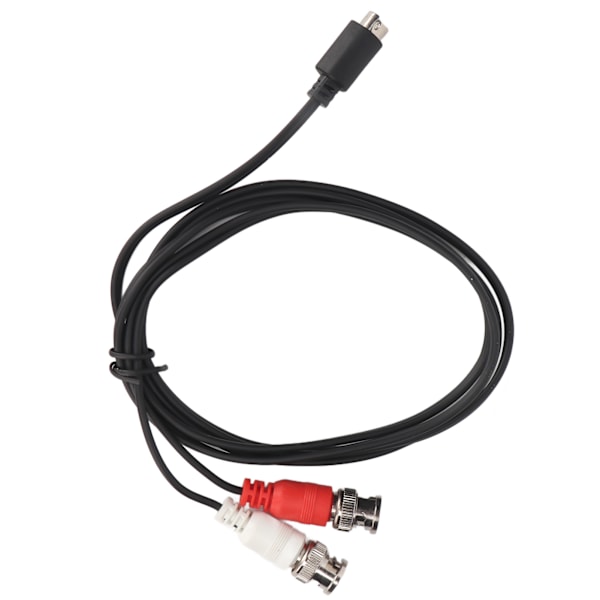 MINI DIN 4-stift till 2 BNC-kabel 1,5 m MINI DIN 4PIN hane till 2BNC hane Y-splitterkabel för Capture Card-övervakning