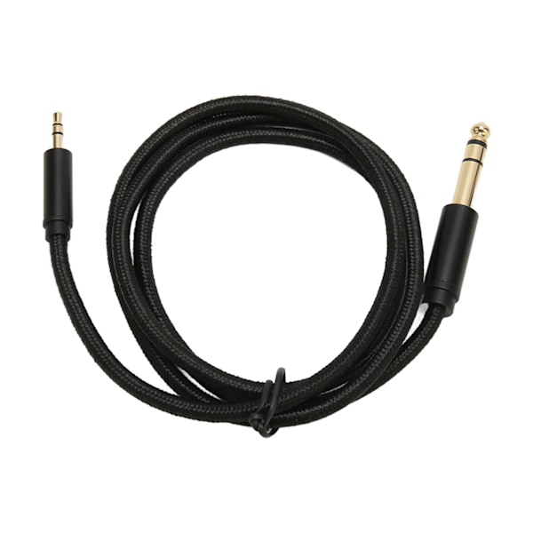 3,5 mm till 6,35 mm Stereo Ljudkabel Dubbelriktad 1/4 tum till 1/8 tum Hane Stereo Ljudkabel för Förstärkare Gitarr Laptop
