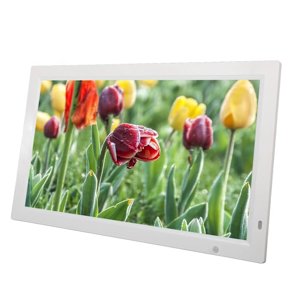 21,5 tums digital fotoram 16:9 IPS-skärm 1920x1080 HD digital bildram med kroppssensor 100–240 V EU-kontakt
