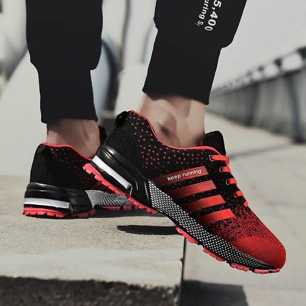 Herr Casual Sneakers Skor Red 7