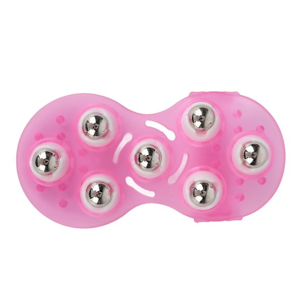 Handskmassager 7 Stålkulor 360 Graders Rotation Avslappning Muskel Kroppsmassage Konturering för