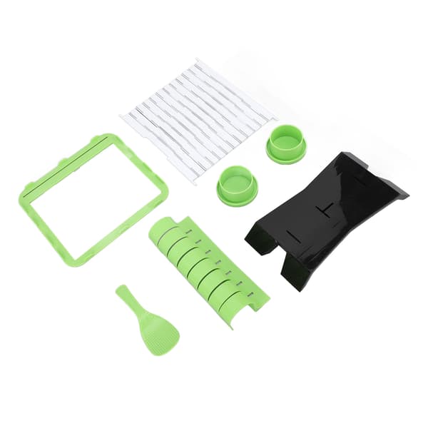 Sushi Making Kit Plast Multifunktionell DIY Sushi Maker Rullningskit för Risbollar Snacks